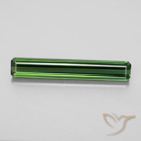 2.41ct 天然 アーシーグリーン トルマリン, エメラルドカット, VVS-VS