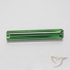 2.00ct 天然 グリーン トルマリン, エメラルドカット, VVS-VS