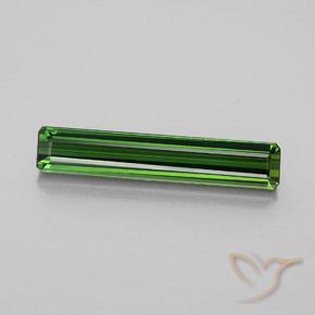 2.68ct 天然 アーシーグリーン トルマリン, エメラルドカット, VVS