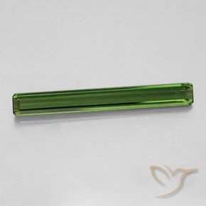2.09ct 天然 フォレストグリーン トルマリン, エメラルドカット, VVS-VS