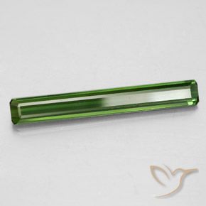 2.53カラットの天然フォレストグリーントルマリン、八角形 / エメラルドカット、VS