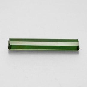 2.11カラットの天然ディープグリーントルマリン（19.1×4.1 mm・エメラルドカット）