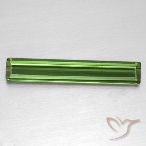 2.23ct 天然 フォレストグリーン トルマリン, エメラルドカット, VS