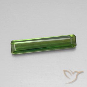 2.55ct 天然 ディープグリーン トルマリン, エメラルドカット, VS-SI