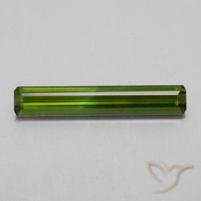 2.03ct 天然 海藻グリーン トルマリン, エメラルドカット, VVS-VS