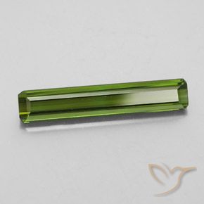 2.47カラットの天然海藻グリーントルマリン、八角形 / エメラルドカット、VVS