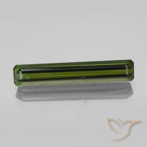 2.36ct 天然 フォレストグリーン トルマリン, エメラルドカット, VVS-VS