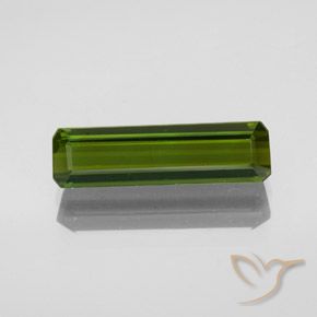 2.36ct 天然 海藻グリーン トルマリン, エメラルドカット, VVS