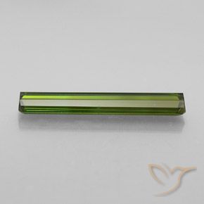 2.28カラットの天然Medium Light Greenトルマリン、八角形 / エメラルドカット、VVS