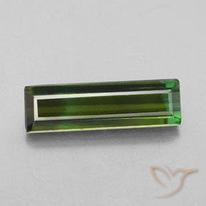 2.92ct 天然 フォレストグリーン トルマリン, エメラルドカット, VS-SI