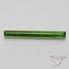 2.49ct 天然 フォレストグリーン トルマリン, エメラルドカット, VVS