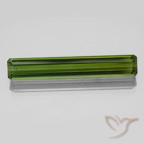 2.47ct 天然 フォレストグリーン トルマリン, エメラルドカット, VS-SI