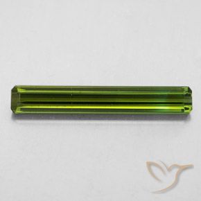 2.03ct 天然 ディープグリーン トルマリン, エメラルドカット, VS-SI