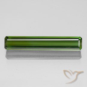 1.38ct 天然 海藻グリーン トルマリン, エメラルドカット, VVS-VS