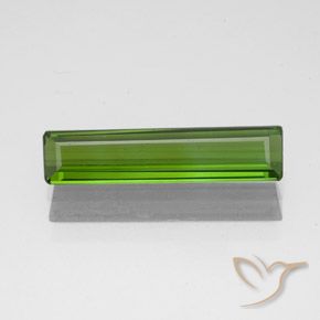 1.24ct 天然 海藻グリーン トルマリン, エメラルドカット, VS
