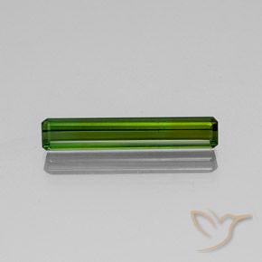 2.82ct 天然 フォレストグリーン トルマリン, エメラルドカット, SI