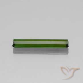 2.82カラットの天然フォレストグリーントルマリン、八角形 / エメラルドカット、SI