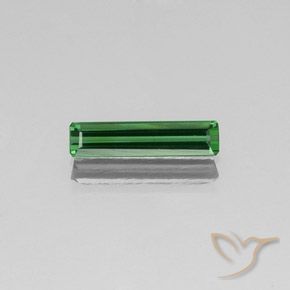 1.29ct 天然 ライトグリーン トルマリン, エメラルドカット, VS