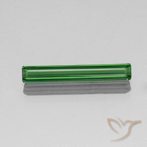 1.77ct 天然 グリーン トルマリン, エメラルドカット, VVS