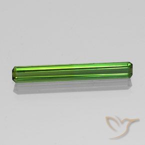 1.69ct 天然 ミディアムグリーン トルマリン, エメラルドカット, VVS-VS