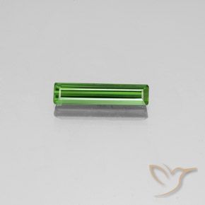 1.93ct 天然 グリーン トルマリン, エメラルドカット, VVS-VS
