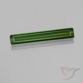 2.87ct 天然 ディープグリーン トルマリン, エメラルドカット, VVS-VS