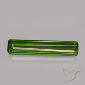 1.98ct 天然 フォレストグリーン トルマリン, エメラルドカット, VVS-VS
