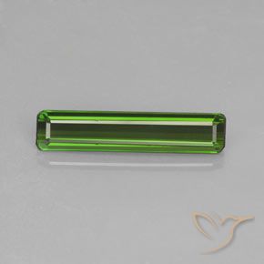 1.48ct 天然 フォレストグリーン トルマリン, エメラルドカット, VS
