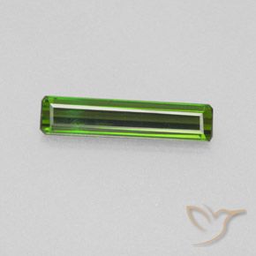 1.60ct 天然 ディープグリーン トルマリン, エメラルドカット, VVS-VS
