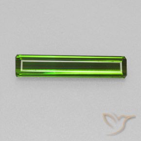 1.84ct 天然 フォレストグリーン トルマリン, エメラルドカット, VVS-VS