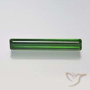 1.54ct 天然 フォレストグリーン トルマリン, エメラルドカット, VVS-VS