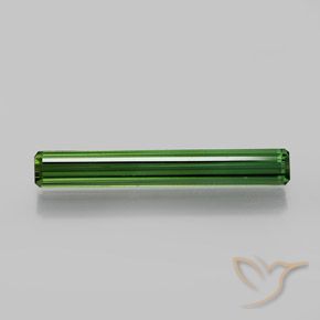1.76ct 天然 ディープグリーン トルマリン, エメラルドカット, VVS-VS