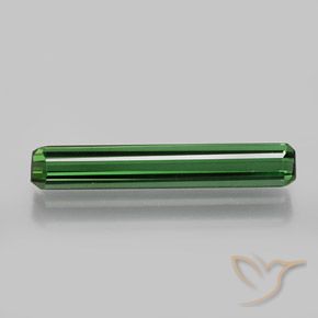 1.66ct 天然 グリーン トルマリン, エメラルドカット, VVS-VS
