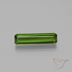 2.16ct 天然 アーシーグリーン トルマリン, エメラルドカット, VS-SI