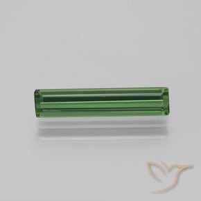 1.60ct 天然 グリーン トルマリン, エメラルドカット, VVS-VS
