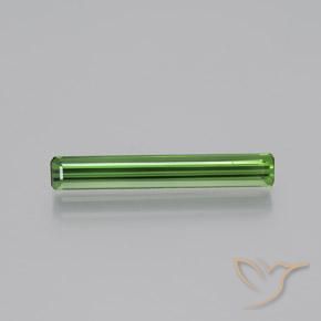 1.66ct 天然 ディープグリーン トルマリン, エメラルドカット, VS