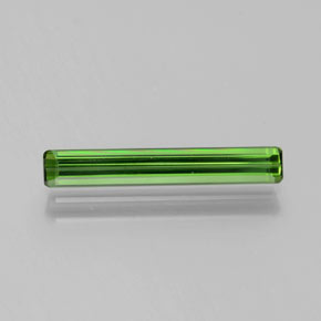 1.04カラットの天然ディープグリーントルマリン、八角形 / エメラルドカット、VVS-VS