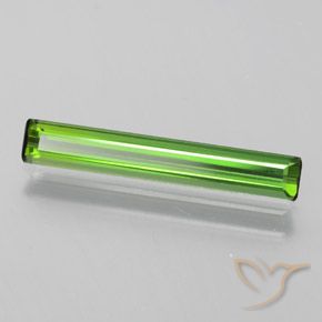 1.33カラットの天然フォレストグリーントルマリン、八角形 / エメラルドカット、VVS-VS