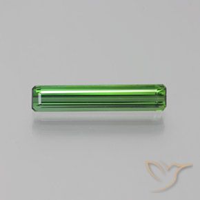 1.76ct 天然 グリーン トルマリン, エメラルドカット, VVS-VS