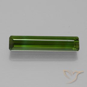 1.51ct 天然 ディープグリーン トルマリン, エメラルドカット, VVS-VS