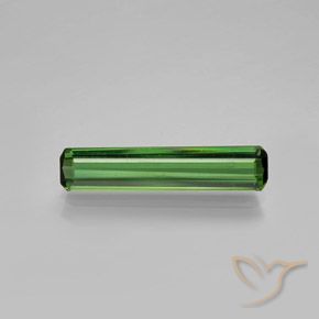 1.42ct 天然 グリーン トルマリン, エメラルドカット, VVS-VS
