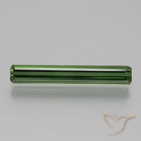 1.26ct 天然 フォレストグリーン トルマリン, エメラルドカット, VS