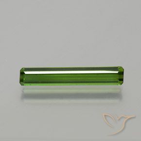 1.33ct 天然 フォレストグリーン トルマリン, エメラルドカット, VVS-VS