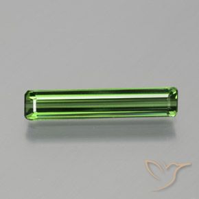 1.35ct 天然 フォレストグリーン トルマリン, エメラルドカット, VVS-VS