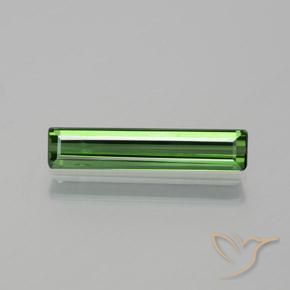 1.22ct 天然 アーシーグリーン トルマリン, エメラルドカット, VS-SI