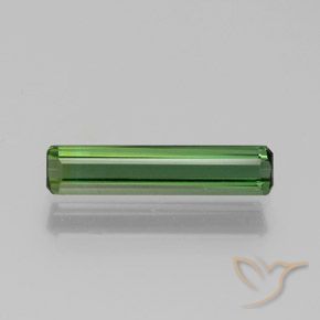 1.08ct 天然 グリーン トルマリン, エメラルドカット, VS