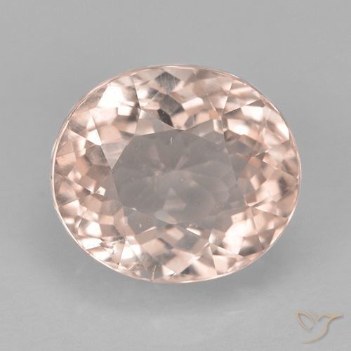 2.19ct 天然 サーモンピンク トルマリン, 楕円形, VS