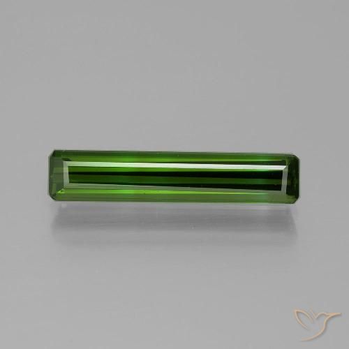 1.77ct 天然 ディープグリーン トルマリン, エメラルドカット, VS