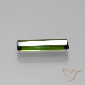 1.33カラットの天然フォレストグリーントルマリン、八角形 / エメラルドカット、VVS
