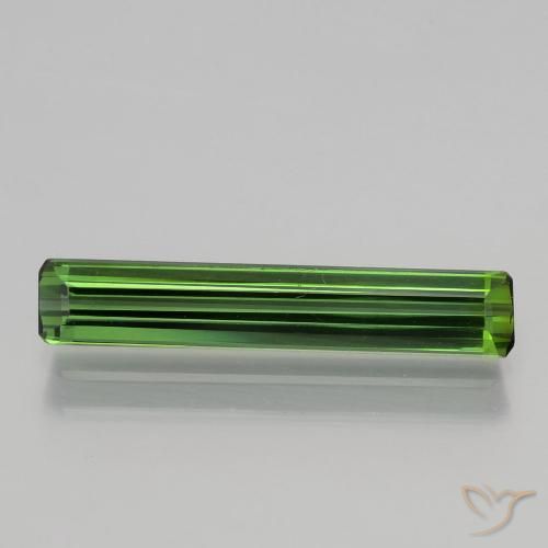 1.76ct 天然 アーシーグリーン トルマリン, エメラルドカット, VVS-VS